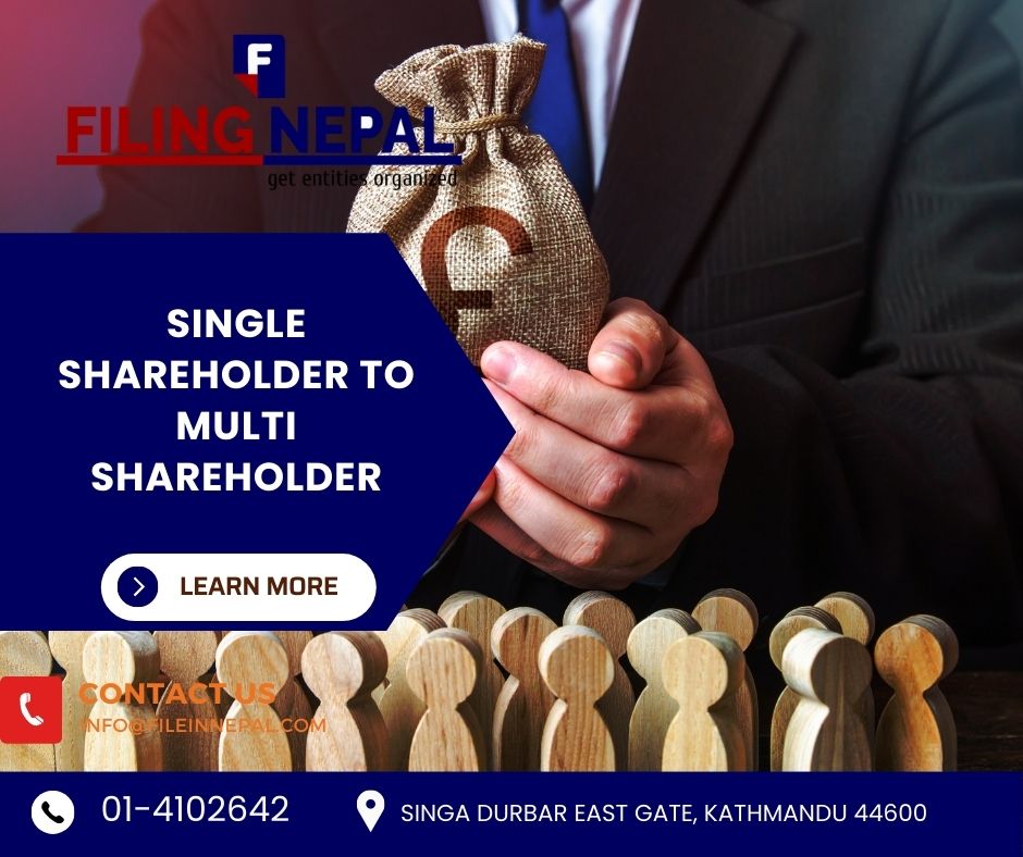 Single Shareholder to Multi Shareholder